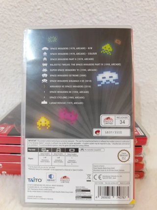 Space Invaders Invincible Collection juego switch
