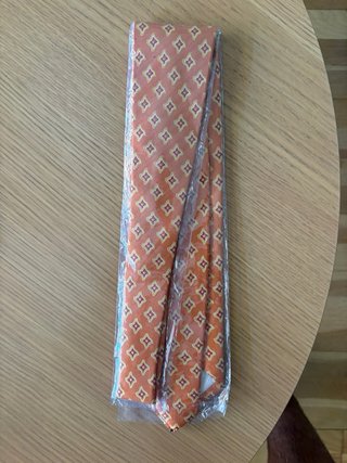 Corbata Paul Verlaine Naranja y Amarillo