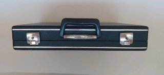 Valigetta Ventiquattrore Vintage Rigida Nera