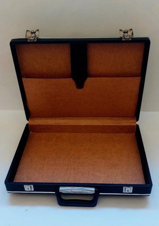 Valigetta Ventiquattrore Vintage Rigida Nera