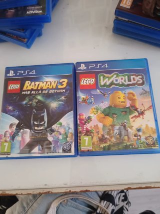 LEGO Batman 3 y LEGO Worlds PS4