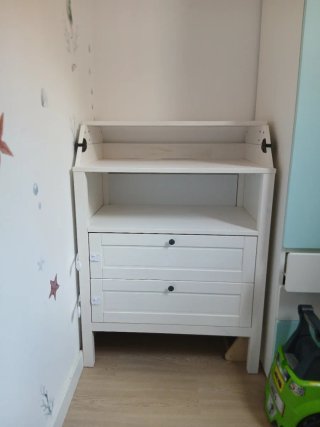 Cambiador Cómoda IKEA Blanco