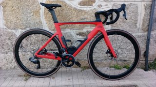 Bicicleta de carretera BMC Roja T53