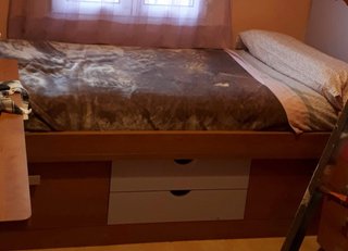 Habitación juvenil completa madera