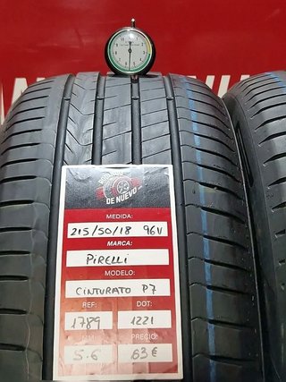[R. 1789] - 215 50 18 96V Pirelli Neumáticos