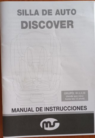 Silla de auto Discover MS Negra