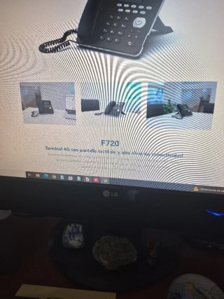 Teléfono Polycom F720 pantalla táctil