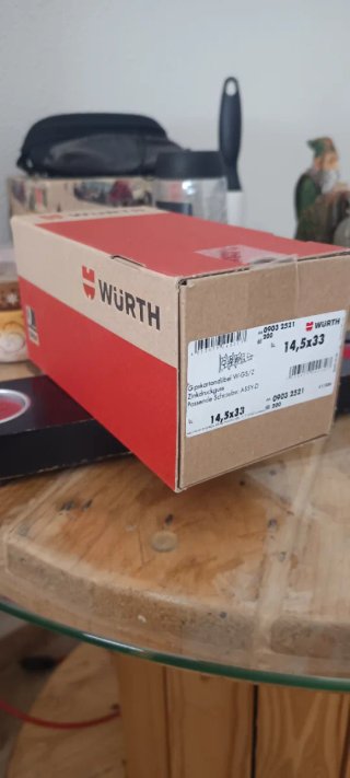 Lote de Productos wurth 200 Tornillos Wurth 5,0 x