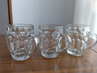 Pack 6 Vasos IKEA +3 jarras de cerveza