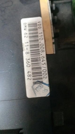 Cuadro de Instrumentos BMW Serie 3 (E36)