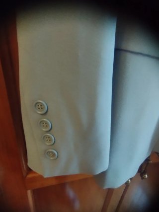 Chaqueta americana Zara azul