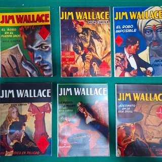 Jim Wallace 40 ej orig 14/ 26 ineditas