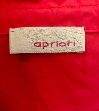 Chaqueta Impermeable Roja Apriori