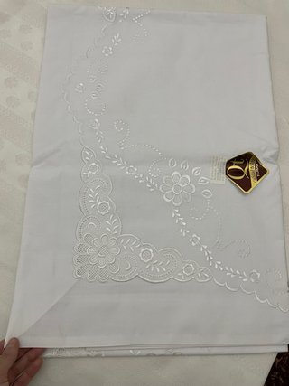 Lenzuola Matrimoniali Bianche Ricamate Tolrá