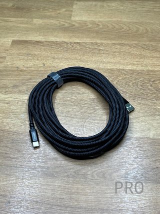 Cable de carga USB C extra largo de 16.4 pies