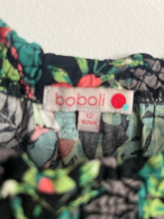 Conjunto Falda Vaquera y Blusa Estampada