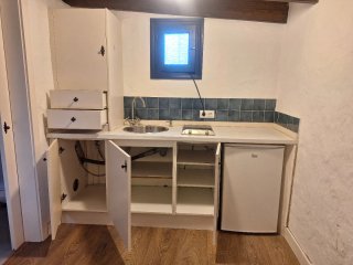 Cocina pequeña para apartamento