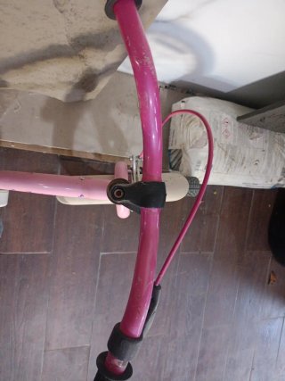 Bicicleta infantil niña rosa