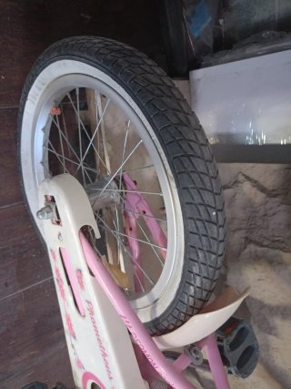 Bicicleta infantil niña rosa