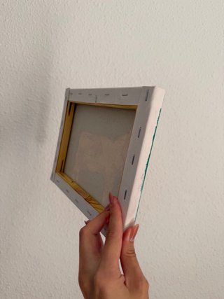Cuadro handmade art Decoración Vaca Estrellas