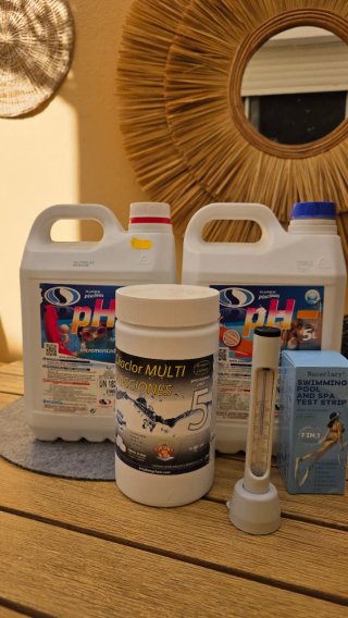 Kit Mantenimiento Jacuzzi/Piscina Diaclor