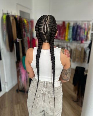 Trenzas africanas de Trencería Julay