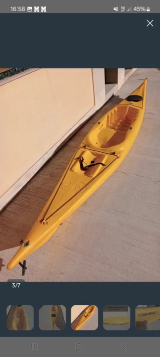 Kayak individual rígido Tribord RK500