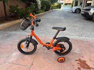 Bicicleta infantil B'TWIN 16 naranja