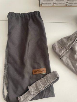 Mochila Porta Bebé Marsupi Gris