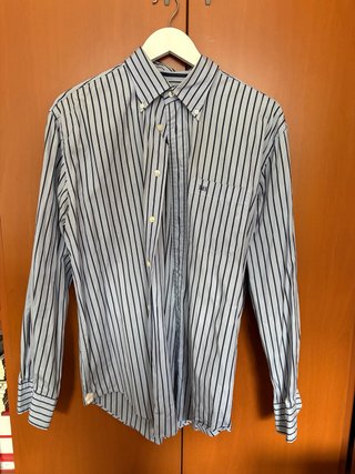 Camisa Pedro del Hierro Rayas Azul/Negro