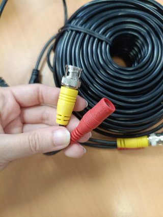 Cable BNC + DC 30m (VC30)