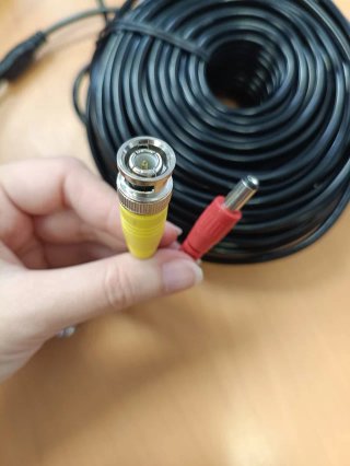 Cable BNC + DC 30m (VC30)