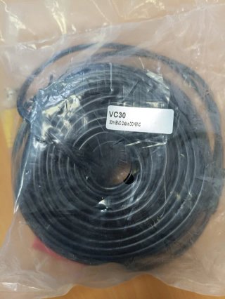 Cable BNC + DC 30m (VC30)