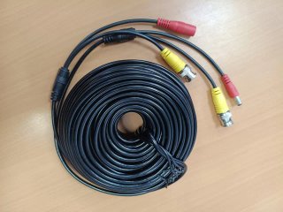 Cable BNC + DC 30m (VC30)