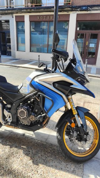 Muchos Extras! Voge 525DSX Azul/Plata