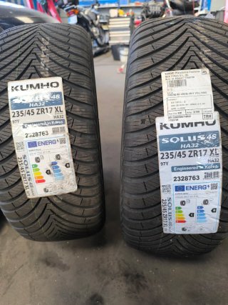 Neumáticos Kumho Solus 4S HA32 235/45 R17 97Y XL