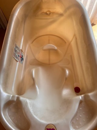 Bañera para bebé con soporte