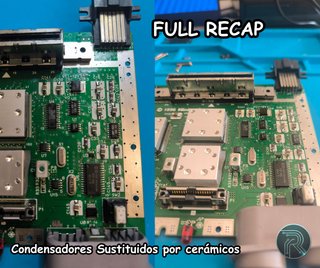 Nintendo 64 RGB Mod + RECAP Blanca Traslúcida