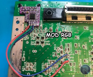 Nintendo 64 RGB Mod + RECAP Blanca Traslúcida