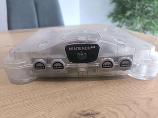 Nintendo 64 RGB Mod + RECAP Blanca Traslúcida