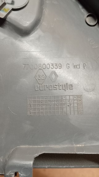 GUARNECIDO INTERIOR TRAS. IZDO RENAULT CLIO I
