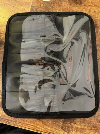 Organizador de maquillaje con espejo y luz