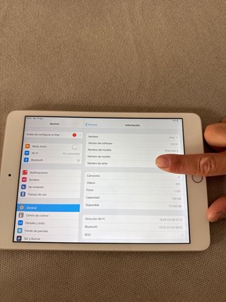 Apple iPad Mini 3 Blanco