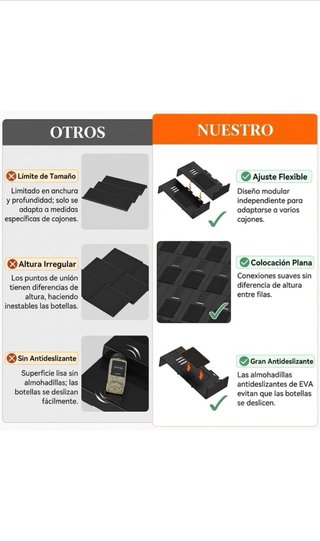 24 Especieros para Cajón Cocina