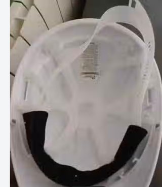 Casco de obra blanco!