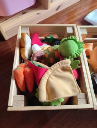 Cocinita infantil de madera