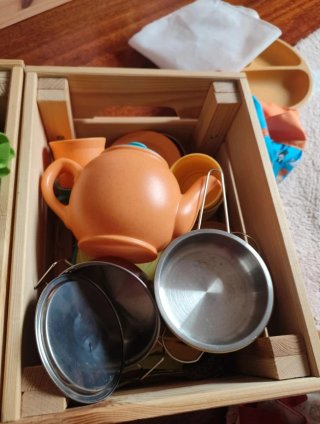 Cocinita infantil de madera