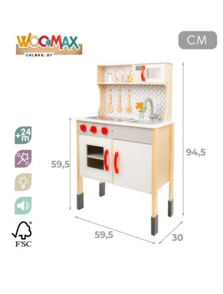 Cocinita infantil de madera