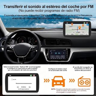 Nuevo Navegador GPS 9” para Camión y Coche