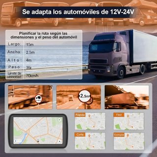 Nuevo Navegador GPS 9” para Camión y Coche